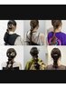お呼ばれの日に！前髪カット＋ヘアセット