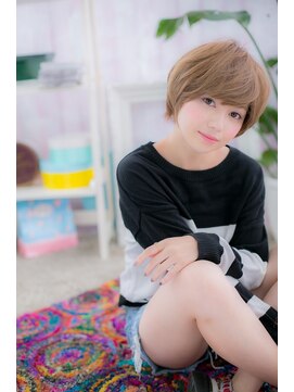 ミック ヘアアンドビューティー 大山店(miq  Hair&Beauty) 顔立ちキュートに★魔法のふんわりマッシュ