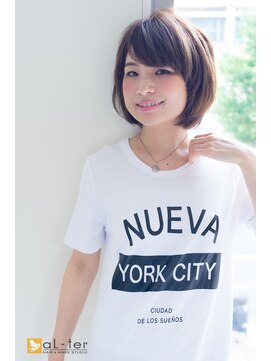 アルターリアン(aL ter LieN) 【aL-ter LieN TAKU】小顔カット☆春髪大人カジュアル 千葉