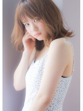 アンアミ オモテサンドウ(Un ami omotesando) 【Unami】　セミウェット×大人ミディ　島田