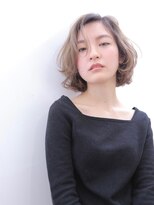 エムスラッシュ ソル センター南(M.SLASH SOL)&nbsp;【M.SLASH都筑ふれいあの丘】オリーブグレージュ無造作大人ボブb