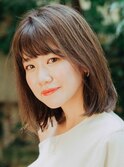 グレージュカラーで雰囲気をやわらかく