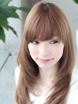 ジーナ(JINA) ●好印象ヘア は《似合わせ小顔カット》＋ 《アッシベージュ》