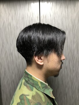 ヒロギンザ 神田店(HIRO GINZA) モードなセンターパート