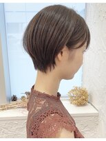 カモン(CAMON)&nbsp;【CAMON.】丸みショート×ラテカラー