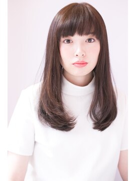 ヘアーアンドファッションシオミエイチ (hair＆fashion shiomi H) 【shiomi H】大人かわいい内巻きロング