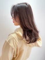 マイラ 銀座(myla)&nbsp;【田村】大人可愛い小顔モテ髪黒髮エアリーミディ20代30代40代