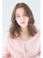 ガリカ 博多(Gallica)&nbsp;☆『 ミルクティーカラー ＆ 毛束感 』セミロング☆