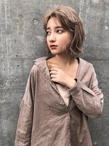 アリーズ(ALLYS) ミニボブ 顔周りレイヤースタイル