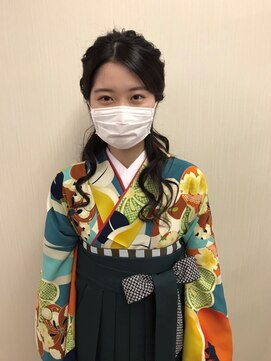 サロンドプランセス(SALON DE PRINCESSE) ハーフアップ