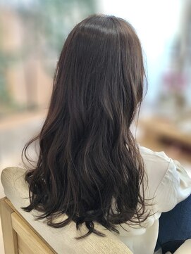 アドラーブル 長岡リバーサイド千秋店(adorable) 20代30代大人かわいい艶感レイヤー透明感アッシュベージュ