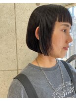 ア セカンド 清藤美容室第弐號(a sekand)&nbsp;コスメストレート×ミニボブスタイル