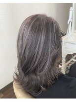 ヘアアンドメイク コルト フォークロア(HAIR&MAKE COLT FOLKLORE) highlight　gray