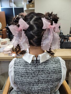 スタジオカラー(Studio Color) 高めツインお団子