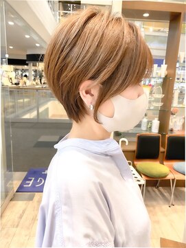 ヴィサージュタイム(VISAGE thyme) 【丸くなりたい方におススメ】丸みショートボブ