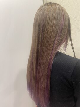 シエル 藤沢店(CIEL) ピンクパープルインナーカラー