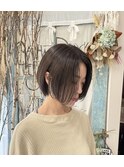 大人可愛い×ショートボブ