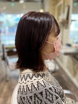 アエラスラナ 相模大野(Aeolus Lana)&nbsp;ボブ×ナチュラルコーラルブラウン