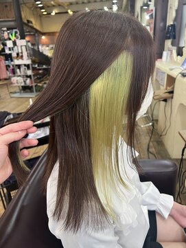 スミ(sumi) インナーカラー/インナーカラー長崎/20代30代40代◎岩田