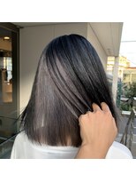 モイヘアーデザイン(moi hair design) 個性派インナーシルバー