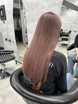 ノス 表参道(NOOS) 表参道駅/レイヤーカット/顔周り/ボブ/ダブルカラー/ブリーチ