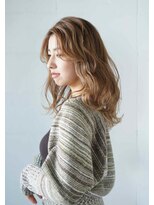 シェル 立川(shell)&nbsp;くびレイヤーエモージュシルキーベージュデザインカラー【立川】