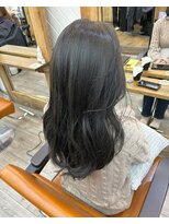 ナンバー アンフィール 渋谷(N° anfeel) 髪質改善透明感カラー×オリーブグレージュ渋谷