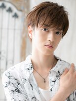 グルーミングサロン バーバー キャッスル 北浦和西口(Grooming salon Barber Castle)&nbsp;明るめカラーで透明感ウザバング無造作マッシュV北浦和