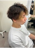メンズパーマ ツイストスパイラルパーマ 髪質改善酸性パーマ