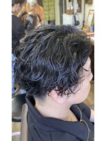 ヘアークローバー(hair Clover) メンズ波巻きパーマ