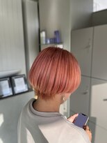 エイト 沖縄豊崎店(EIGHT toyosaki)&nbsp;【EIGHT 豊崎】お客様スタイル_ブリーチ×ピンク