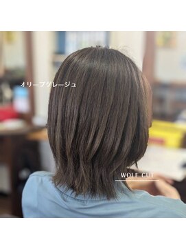 ヘアースタジオ ジャム(JAM) オリーブグレージュ