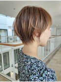 丸みショート/ショートカット/ショートヘア/20代/30代/40代