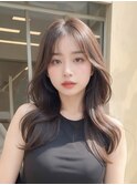 【artsofa町田】ロング/韓国風/重め/センターパート