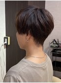 刈り上げマッシュショート