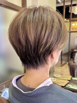 ハピネス クローバー 学園前店(Happiness CLOVER)&nbsp;☆イメチェン大人かわいい★ショートボブ/白髪ぼかし/ハイライト