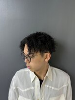 グリーディーフォックス 三軒茶屋(GreedyFOX)&nbsp;波巻き/マッシュパーマ/ウルフ/ハイライト<理容室>