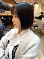 ロンド エスポワール 錦糸町(Lond espoir)&nbsp;【澤口】ウェーブミディアム似合わせカットメルティカラーボブ
