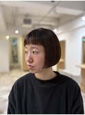 レディース 20代30代40代◎似合わせカット美髪ワイドバングボブ