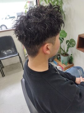 ガブ(GABU.) スパイキーツイスト(ピンパーマ)