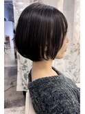 黒髪ボブ