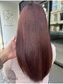 《姫路　Jillankh》ウォームブラウン　髪質改善　暖色系カラー