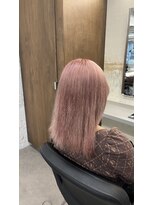 エイト プラット 渋谷2号店(EIGHT plat)&nbsp;ワンブリーチ ピンクベージュ カラー