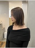 大人可愛いナチュラルボブウェーブ