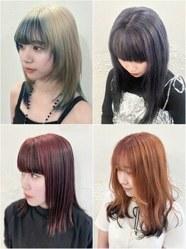 コキリ(kokiri)の写真/《辻堂》人気のインナーカラー/ダブルカラーもダメージレスで艶髪に♪*トリートメントでさらに色持ちUP◎