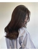 マッシュボブウルフ前髪アンブレラカラーこなれミディイメチェン