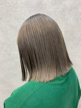 ヘアーテラスエム 奈良店(hair terrace M) 【ハイトーン】【ミルクティーベージュ】【グレージュ】