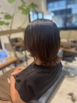 ケンジ 南林間(KENJE) ショートボブ×レイヤー×ウルフカット【南林間】