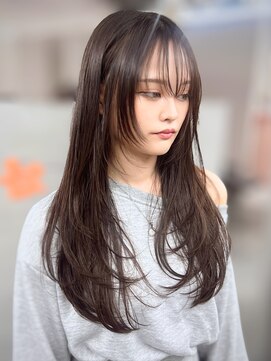 ジエクトカナウ 大阪梅田店(The Ect canow) 似合わせレイヤー◇簡単スタイリングロングレイヤーカット東梅田