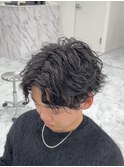 波巻きパーマ×メンズパーマ×メンズカット